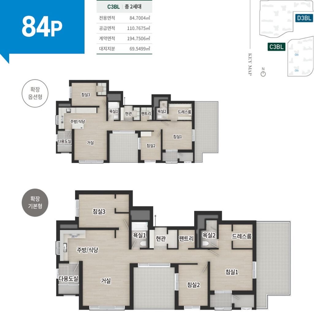 당수지구 엘리프 한신더휴 84㎡ p